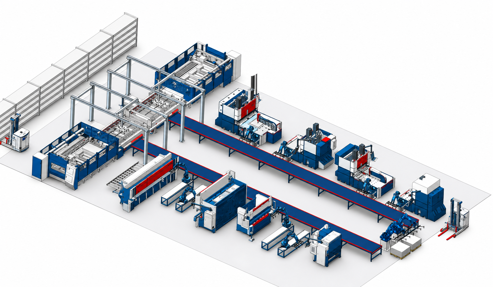 BENDRYX automated bending production line