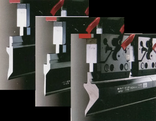 Examples of sheet-metal bends made with press brake tooling